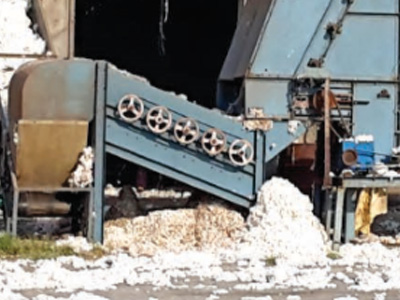 Om India Export Ginning Machine and Spare Parts - Seed Cotton Cleaner